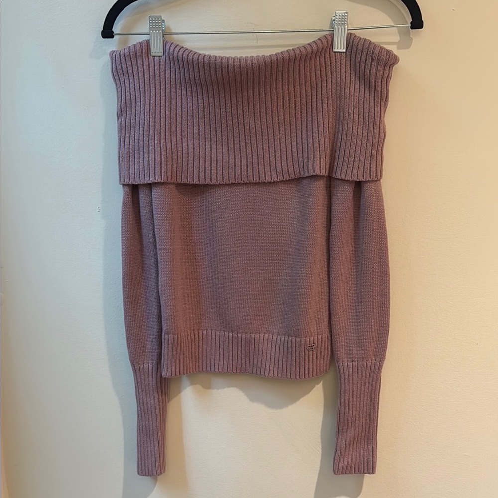 Aritzia Off-Shoulder Sweater